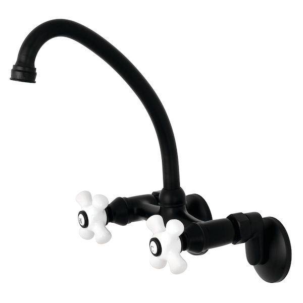 KS614MB 2-Handle Wall Mount Kitchen Faucet